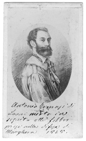 Ritratto di Antonio Tomasi