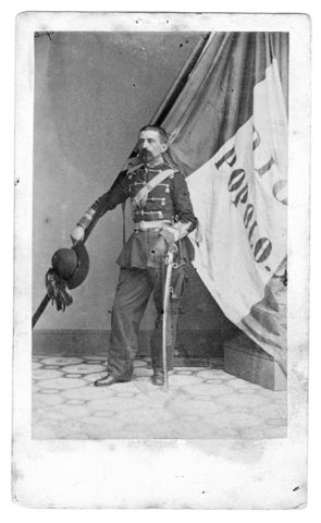 Ritratto di un uomo in divisa