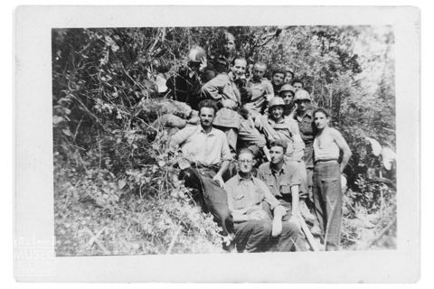 Ritratto di gruppo di soldati