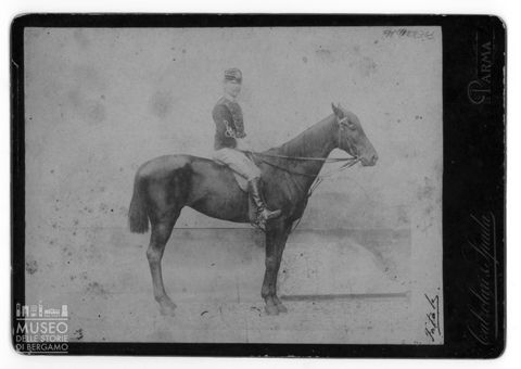 Ritratto di un uomo a cavallo