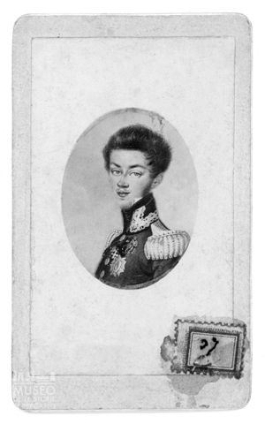 Un ritratto del giovane Carlo Alberto di Savoia