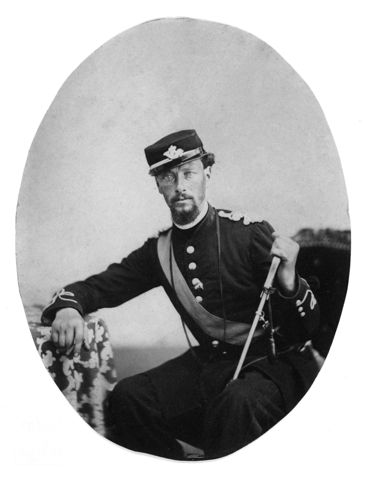 Ritratto di Pilade Bronzetti in uniforme