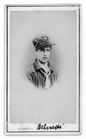 Ritratto di Rodolfo Belcredi in uniforme dei garibaldini