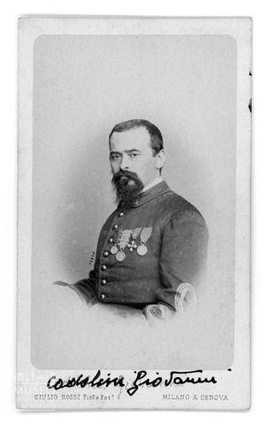 Ritratto di Giovanni Cadolini in uniforme