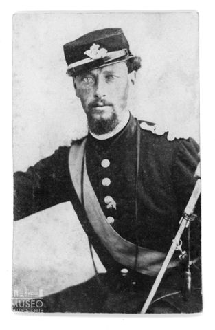 Ritratto di Pilade Bronzetti in uniforme