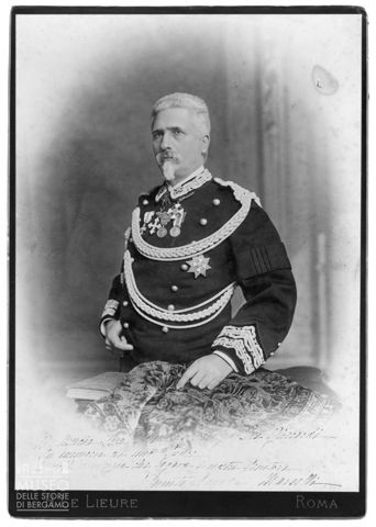Ritratto di Nicola Marselli in uniforme