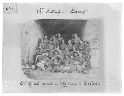 Ritratto del 17^ Battaglione Bersaglieri di Custoza