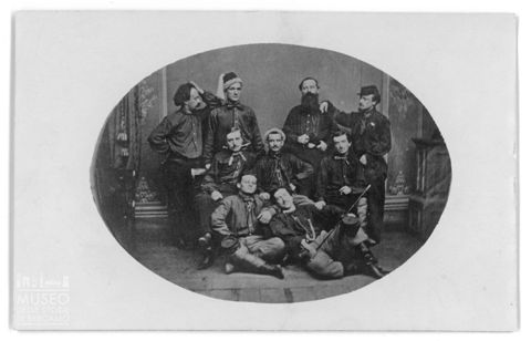 Gruppo di garibaldini esiliati in Siberia