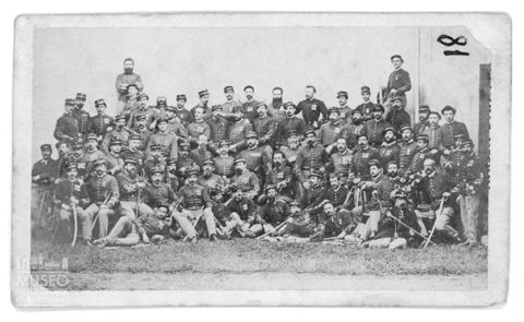 Ritratto di gruppo di militari