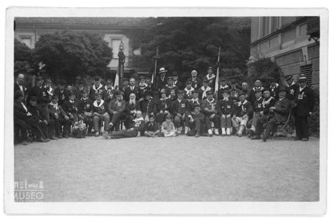 Ritratto di gruppo di garibaldini