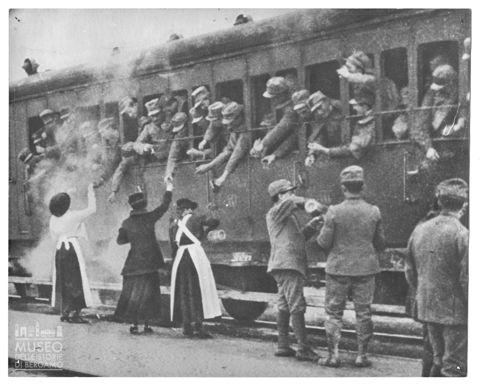 Tradotta militare in partenza