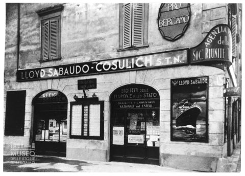 Seconda sede dell'Agenzia Viaggi Lorandi, in viale Roma 2.