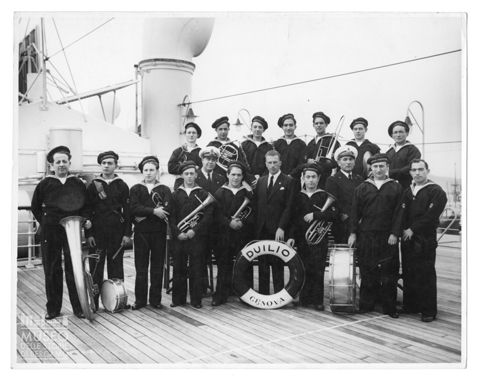 La Banda di bordo della Duilio