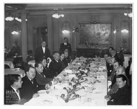 Cena in Sala da pranzo di Prima Classe dell'Esperia