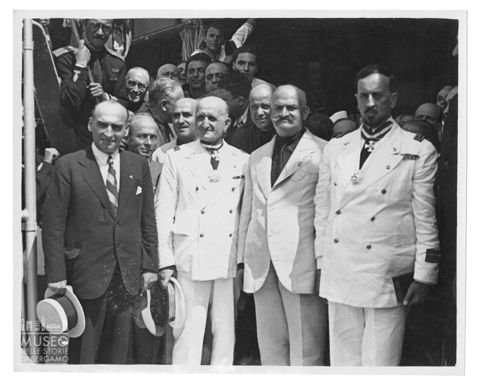 Conferimento della Corona d'Italia a Francesco Tarabotto