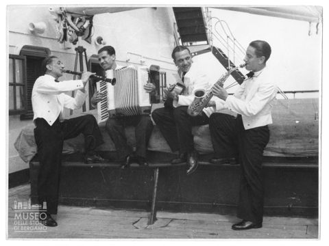 Quartetto a bordo della Virgilio