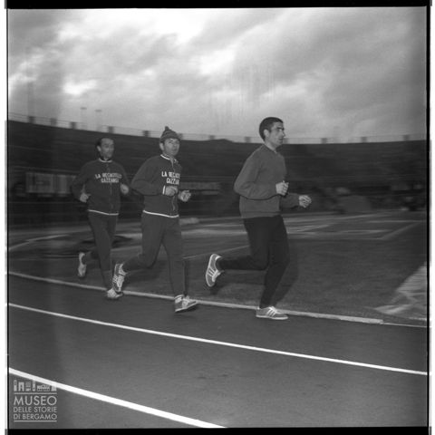 Maratona di Rino Lavelli allo stadio di Bergamo