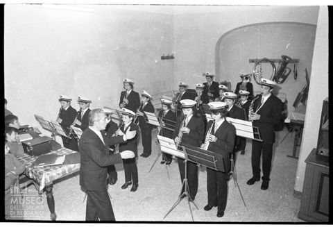 Ritratti della banda musicale di Caprino