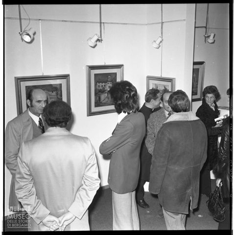 Inaugurazione di una mostra personale di Antonella Spelgatti
