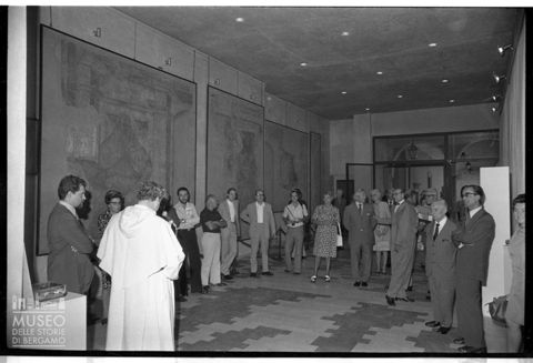 Inaugurazione della mostra degli affreschi di Donato Bramante al Centro Culturale San Bartolomeo