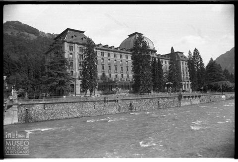 Vedute del Grand Hotel di San Pellegrino