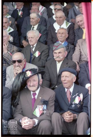 La celebrazione per i Cavalieri di Vittorio Veneto a Bergamo