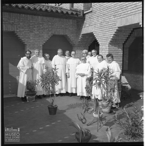 Ritratto di gruppo dei frati domenicani