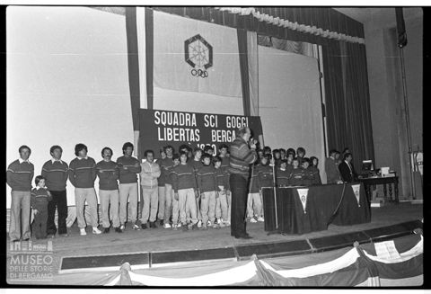 Presentazione della squadra di sci Goggi Libertas Bergamo