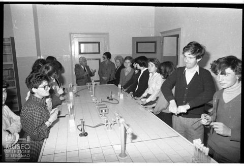 Aula di chimica del Liceo Sarpi