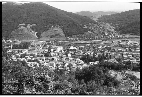 La Valle Seriana vista dall'alto