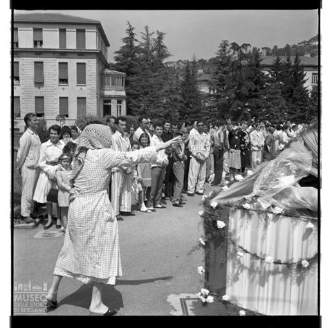 Madonna di Fatima - Il passaggio agli Ospedali Riuniti