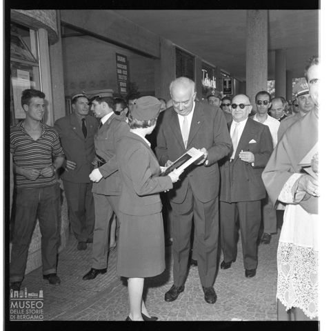 Inaugurazione Stazione Autolinee - Il ministro Angelini