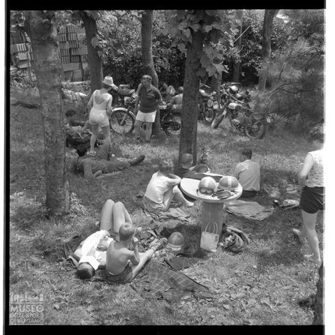 XIV Valli Bergamasche - Motociclisti in pausa