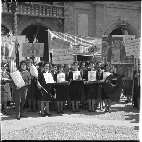 Ritratto di gruppo di lavoratrici