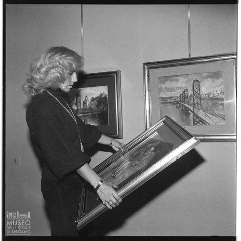 Mostra della pittrice Antonella Spelgatti alla galleria d'arte Modì