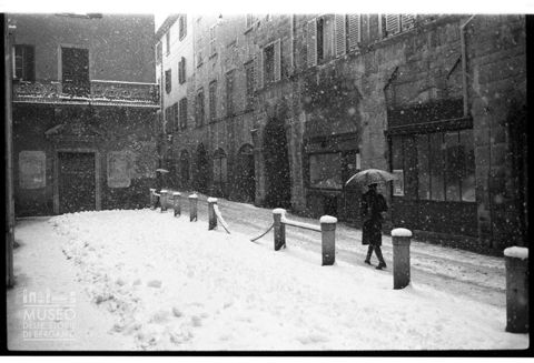 Veduta su via Bartolomeo Colleoni in Città Alta