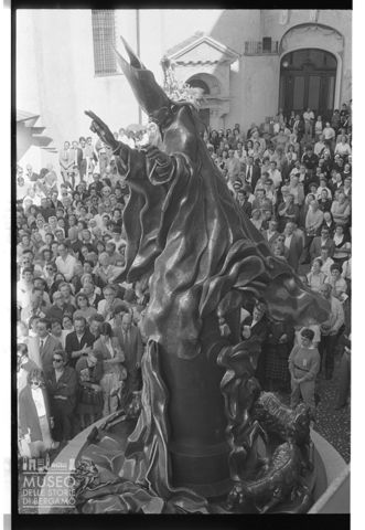 Inaugurazione del Monumento a Paolo VI di Floriano Bodini