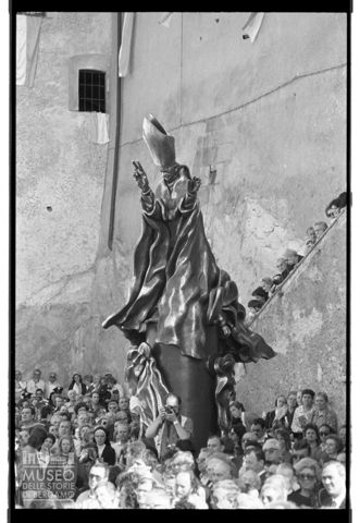 Inaugurazione del Monumento a Paolo VI di Floriano Bodini