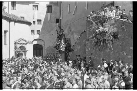 Inaugurazione del Monumento a Paolo VI di Floriano Bodini