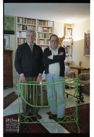 Ritratto di Pepi Merisio e Enzo Fabiani