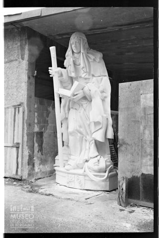 Santa Brigida di Svezia di Floriano Bodini per la Basilica di San Pietro