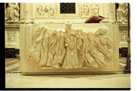 Altare di Floriano Bodini per il Santuario della Santa Casa di Loreto