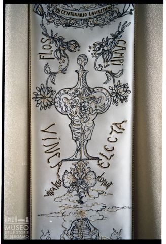 Decorazione a ricamo per casula di Lello Scorzelli