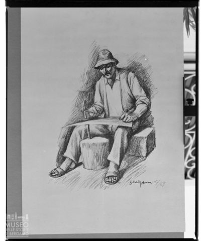 Litografia di Domenico Colpani