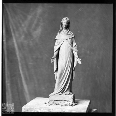 Bozzetto di scultura di Enrico Manfrini