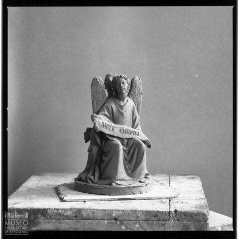 Bozzetto di scultura di Enrico Manfrini