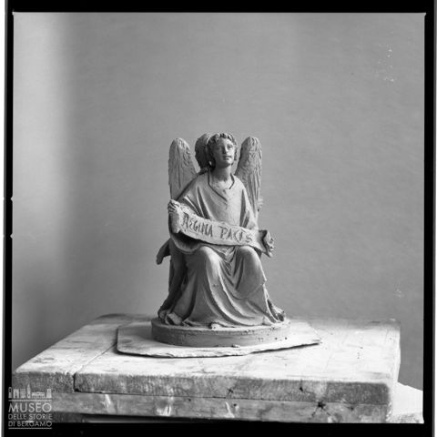 Bozzetto di scultura di Enrico Manfrini
