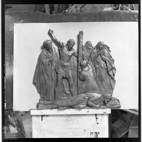 Stazione della Via Crucis di Enrico Manfrini