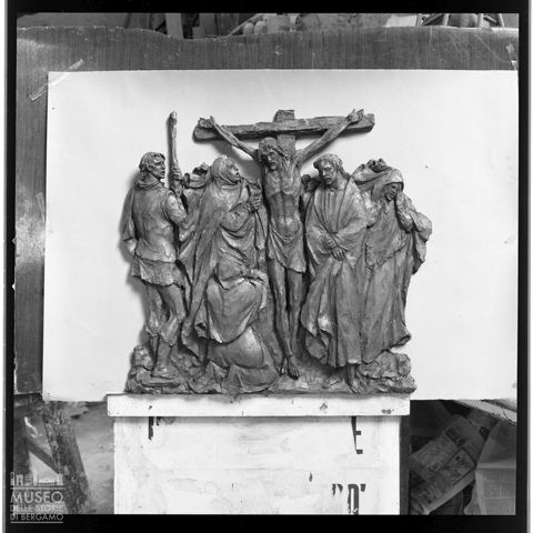 Stazione della Via Crucis di Enrico Manfrini