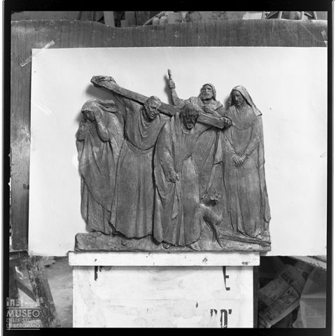Stazione della Via Crucis di Enrico Manfrini